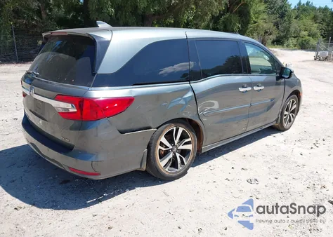2018 Honda Odyssey Elite из США, поврежденный, VIN 5FNRL6H9XJB063520